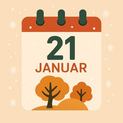 Historischer Kalender – 21. Januar